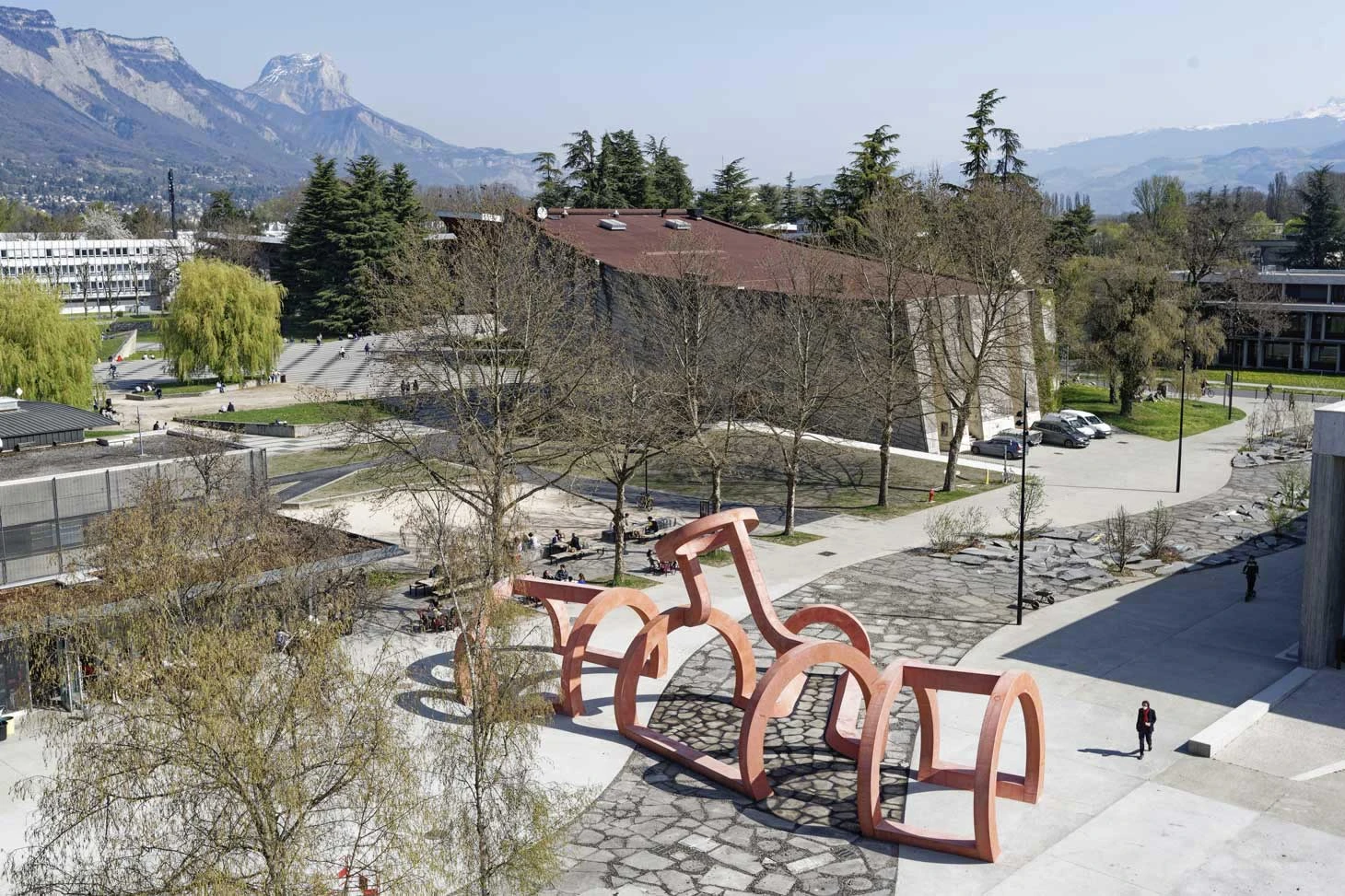 Oeuvre d'art Place du Torrent, Observatorium, 2022